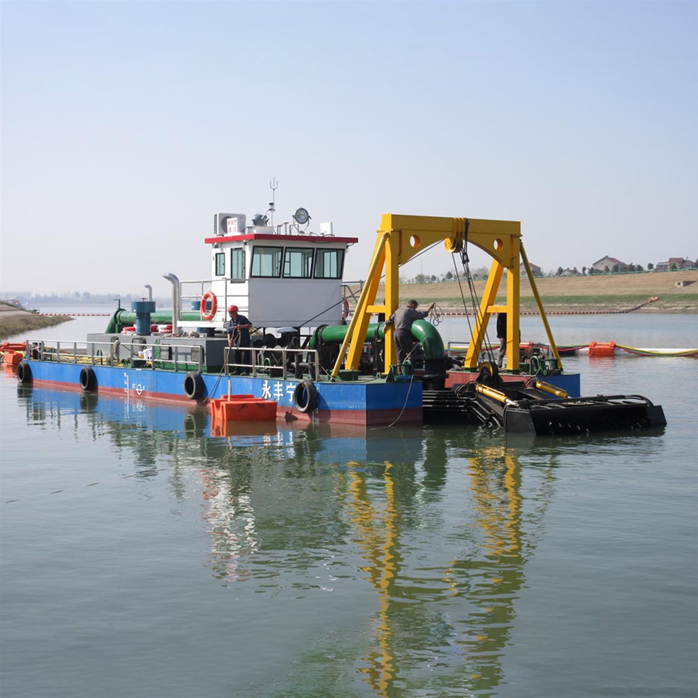 南水北調(diào)工程“永豐寧”號施工現(xiàn)場